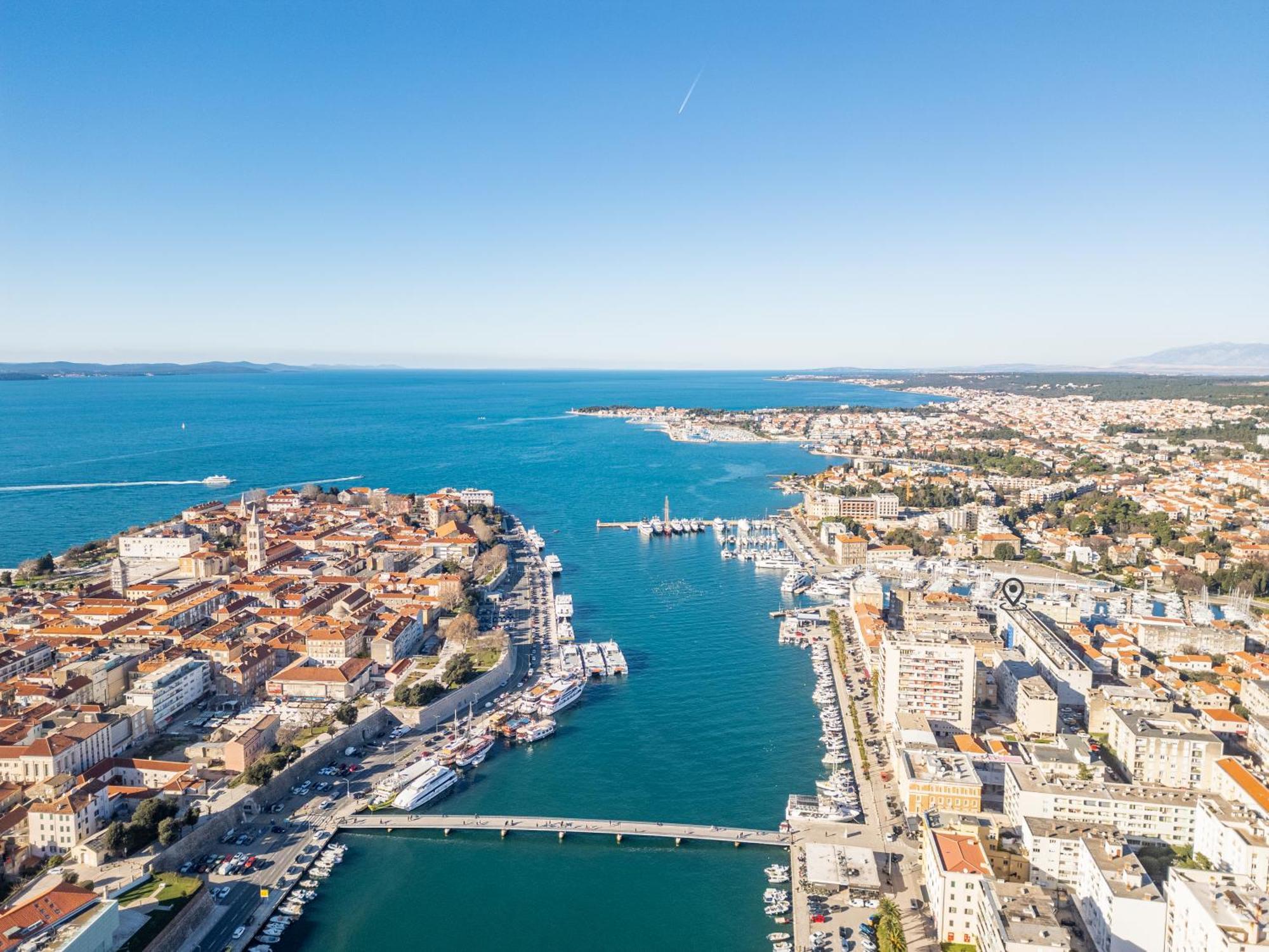 Apartamento A&M 3 Bridge Luxury Center Zadar Exterior foto