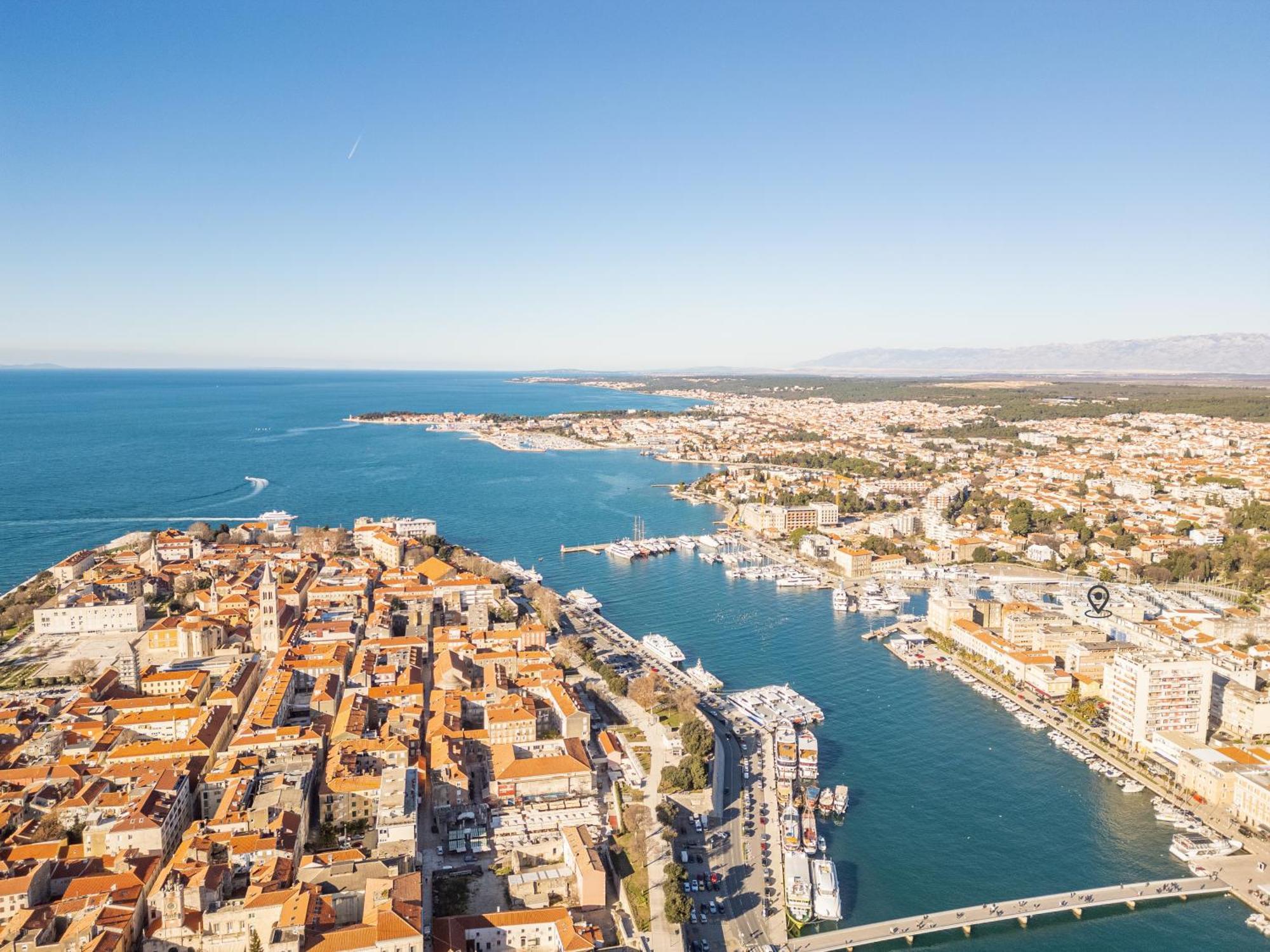 Apartamento A&M 3 Bridge Luxury Center Zadar Exterior foto